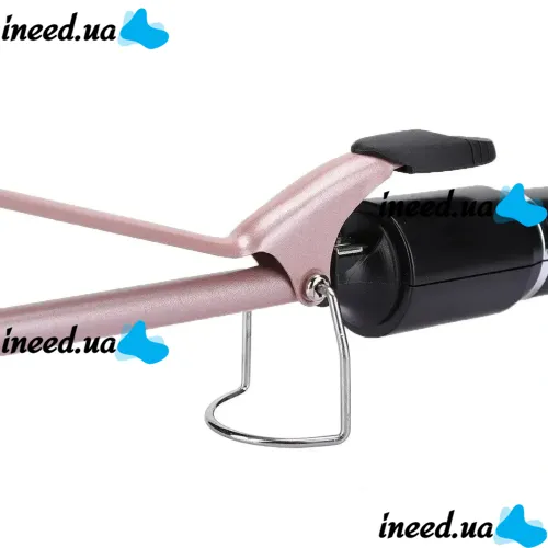 Gemei GM-2825 ceramic pro 9mm professional thin curling iron for small curls, Tourmaline-coated Afro, Gemmy Curling Iron