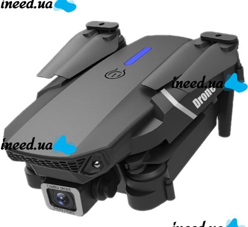 Складной радиоуправляемый квадрокоптер Foldable S-89 Pro Black FPV с 4K HD камерой, Черный летающий коптер на пульте управления s89