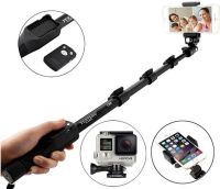 Yunteng YT-1288 Professional Tripod Monopod Phone and Camera Holder with Bluetooth Remote Control, Extendable Handheld Tripod Monopod, Selfie Stick