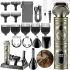 VGR V-106 Cordless Rechargeable Hair Clipper 6 in 1 Male Edging USB Beard and Moustache Trimmer with Replaceable Nozzles V106