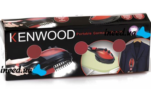 Ручний відпарювач Kenwood FLY - 008 Парова праска з насадкою щіткою для прасування і відпарювання одягу і меблів 3 рівня температури 800W 