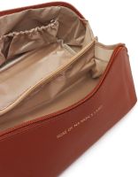Косметичка органайзер для зберігання косметики Rose of Mon's Land Beauty Box Bag жіноча Дорожня сумка з ручкою, водонепроникна Mons коричнева 