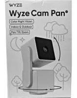 Wi-Fi камера відеоспостереження Wyze Cam Pan V3 1080p HD поворотна IP відеокамера з кольоровим нічним баченням і датчиком руху з кріпленням на стіну