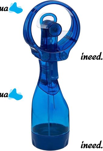 Ручной мини вентилятор с увлажнителем Water Spray Fan HP-8333 2 в 1 Увлажнитель воздуха на батарейках с емкостью для распыления воды 285 мл