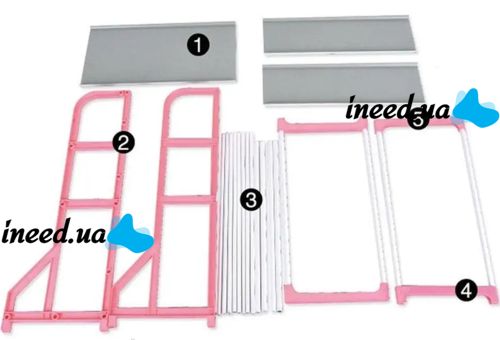 Stand above the toilet bowl Supretto Toilet Rack 160x50 cm floor shelving, shelf shelf for bathroom and toilet storage organizer
