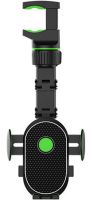 Universal Car Phone Holder Universal Clip 360° Smartphone Mount for Car Rear View Mirror with Rotation Black