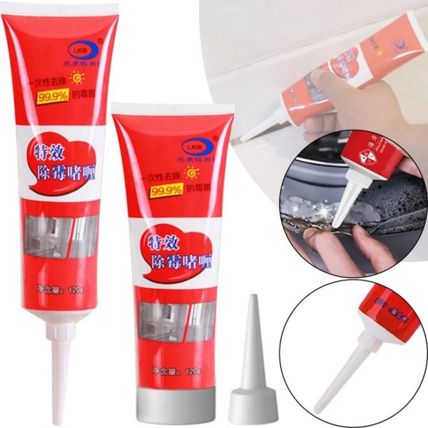 Средство для удаления плесени и грибка Mildew Gel AA2-7 120г, Бытовой химический крем гель очиститель для удаления пятен Mold remover gel