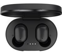 Беспроводные Bluetooth наушники Xiaomi Redmi AirDots A6S Black TWS сенсорные наушники-гарнитура с шумоподавлением, микрофоном, Черные в кейсе блютуз