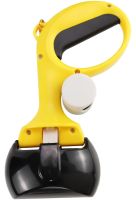 Автоматичний совок для собак Pooper Scooper LS188 щипці для прибирання за тваринами на вулиці 27х13 см збирач фекалій з тримачем для пакетів Diil