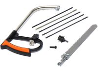 Multifunctional Hand Hacksaw Magic Saw 8 in 1 set of mini saws with Replaceable saws for Metal, Glass, stone and tile for Home in a case