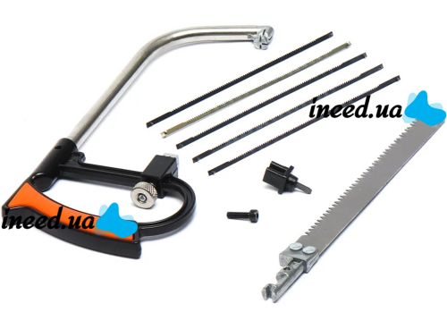 Multifunctional Hand Hacksaw Magic Saw 8 in 1 set of mini saws with Replaceable saws for Metal, Glass, stone and tile for Home in a case