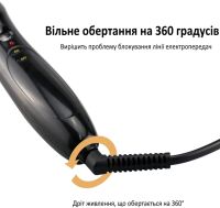 Гребінець-випрямляч для волосся High Heat Brush 40W електричний гребінь, гребінець випрямляч з насадкою для випрямлення, розгладження волосся