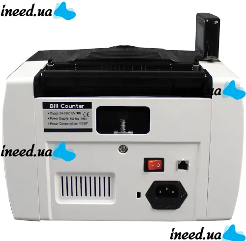 Счетная машинка Bill Counter GR-6200 машинка для счета и проверки купюр с ультрафиолетовым и магнитным детектором валют, счетчик банкнот с фасовкой