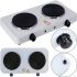 Table electric stove Hot Plate Electric Cooking JX-2020A 2000W for 2 burners disc Two-burner electric stove with thermostat for 5 positions