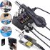 Thermo-air soldering station JCD 8898 2in1 80W soldering iron and 750W thermofan with temperature control and display for SMD soldering and electronics repair.