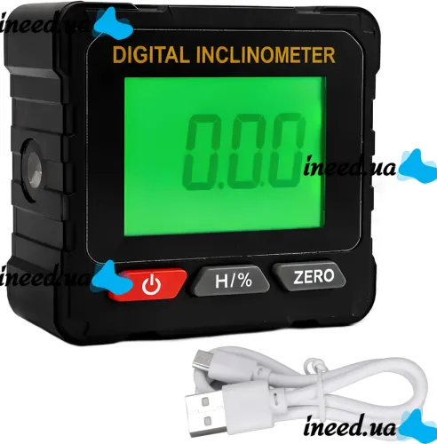 Digital Inclinometer VC720 Digital Inclinometer VC720 with 2 line laser and magnet, electronic laser level for tilt angle measurement