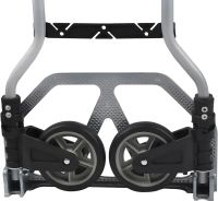 Household folding luggage cart Draw-bar Truck XS-715 up to 75 kg cargo two-wheel folding cart with telescopic handle 87x38x35 cm