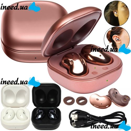 Wireless In-ear Headphones Samsung Galaxy Buds Live SM-R180 Touch-sensitive Bluetooth Headphones-Headset with Noise Cancellation and Microphone in a USB Case