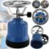 Portable gas burner Mongaz SL-1021 1400W camping mini stove with regulator and piezo ignition for cooking cylinder Dystate DY-05