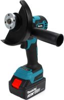 A set of Makita 36V 6AH 3-in-1 cordless power tools with replaceable nozzles saw, grinder, screwdriver in a 2-battery case