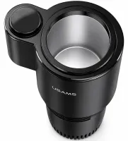 Usams US-ZB160 Smart Car Cup Holder with Beverage Heating and Cooling Function—0-60 Smart Mug with Display, Powered by a 12V Car Cigarette Lighter