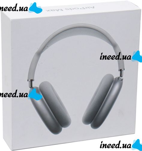 Wireless Bluetooth Headphones AirPods Max Silver Full-size Bluetooth Stereo Headphones with Microphone and Noise Reduction in the Smart Case MGYJ3