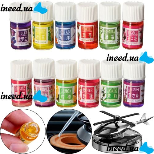 Essential Oil EOS-012 12pcs set of water-soluble essential oils with different aromas for diffuser, Essential Oil 3ml each for fragrance diffusers