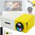Portable Projector Mini Theater Multimedia Full HD Led Projector YG-300 Multimedia Home Theater with Speaker, Power bank charge