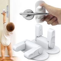 Універсальний дитячий замок блокіратор Bingokid Door Lever Lock захист Обмежувач на дверні та віконні ручки на клейкій основі для дітей Білий