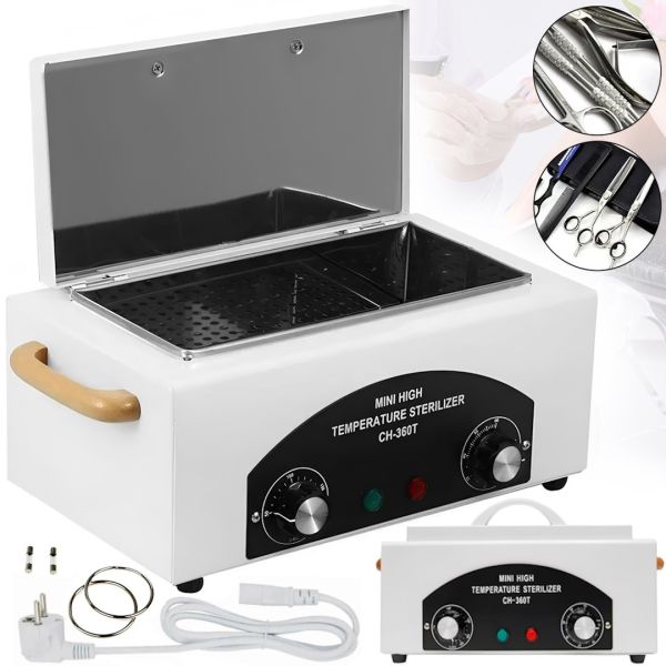 Стерилизатор сухожар Sanitizing Box Sterilizer СH-360 300W сухожаровой шкаф с дисплеем для стерилизации и дезинфекции маникюрных инструментов 1.8 л