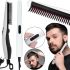 Electric Beard and Mustache Comb Quick Curling Styler V2 straightener for styling and smoothing hair with ceramic coating from the network