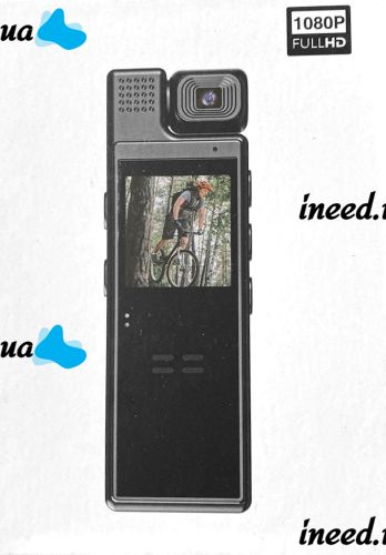 Нагрудна міні камера відеоспостереження L9 1080p Full HD боді-камера з дисплеєм поворотною лінзою і датчиком руху Wi Fi відеореєстратор з кліпсою