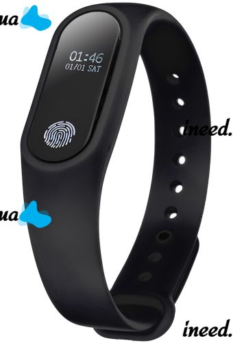 Спортивный фитнес браслет Smart Band M2 Black Xiaomi Mi Band 2 умные наручные смарт часы с шагомером и пульсометром, Bluetooth трекер smart watch