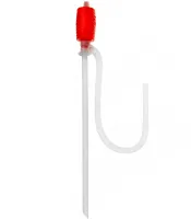 Koshin PH-10A Siphon Hand Pump for transferring fuel and liquids at a rate of up to 10 L/min; suction bulb for draining and transferring water, 200 cm