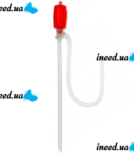 Koshin PH-10A Siphon Hand Pump for transferring fuel and liquids at a rate of up to 10 L/min; suction bulb for draining and transferring water, 200 cm