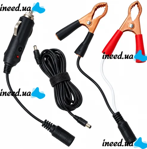 Bailong ZJ-HW006 Spotlight Charging Station with Remote Control, Lantern with String Lights on a Tripod, Featuring a Power Bank and Solar Panel, Powered by a Battery and Cigarette Lighter