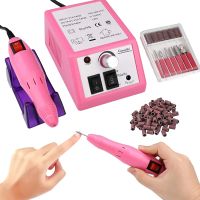 Professional manicure and pedicure cutter Lina Mercedes DM-14 6 nozzles 20000 rpm for polishing 210-ZS 20 thousand rpm Beauty nail machine