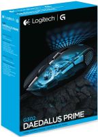 Logitech G302 Deadalus Prime Gaming Computer Mouse Wired USB Gaming Mouse with Backlight for PC Computer and Laptop G-302 Black