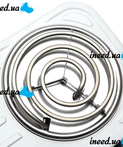 Настільна двоконфорочна електроплита Hot Plate Electric Cooking JX-2020b спіральна плита на 2 конфорки 5 режимів 2000W з термостатом індикатором