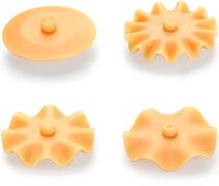 Roller Cutter Cutter Set Kitchen Pastry Knife Dough Wheel with Replaceable Discs 15.7cm Divider Cutter for Noodles, Pizza and Dough White