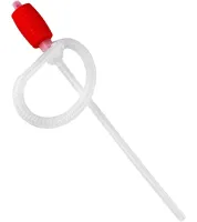 Koshin PH-10A Siphon Hand Pump for transferring fuel and liquids at a rate of up to 10 L/min; suction bulb for draining and transferring water, 200 cm
