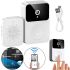Doorbell with WiFi Camera and Motion Sensor Doorbell X9 Smart Door Battery Operated Video Intercom Video Doorbell for Home Control Android iOS