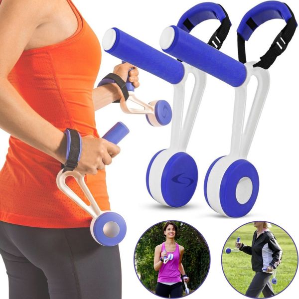 Гантели-утяжелители для спортивной ходьбы и фитнеса Swing Weights 1,36 кг набор гантелей утяжелителей, тренажер для тренировки рук и укрепления мышц