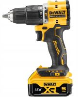 Акумуляторний набір DeWalt 3в1 Гайковерт DCF892Р2Т шуруповерт DCD771 Кутова шліфувальна болгарка DCG405 Деволт 48V 5Ah з 2 акумуляторами в кейсі