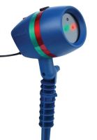 Кольоровий вуличний лазерний проектор Star Shower Motion Laser Light для прикраси будинку і вулиці, Новорічна Вулична лазерна підсвітка 12 програм