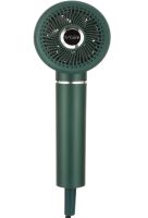 Professional hair Dryer for styling and drying VGR V-431 Green with ionization nozzle, overheating protection and cold air mode 1800W 