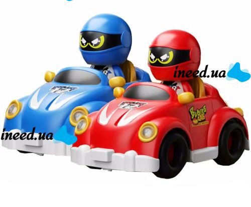 Набір дитячих машинок Bumper Car dodgem YJ-143 - 1 для картингу з катапультою і пультом ДУ, 2 Машинки автомобіля для трюків з дистанційним управлінням