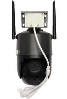 Цветная уличная IP камера видеонаблюдения с двойной камерой XM650 Pro под сим карту 4G наружная видеокамера с ночной съемкой и датчиком движения 4Мп
