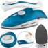 RAF R.1259B 800W folding hand iron with temperature regulator and water tank, RAF R.1259B 800W folding hand iron with ceramic soleplate steamer, RAF ceramic soleplate steam iron