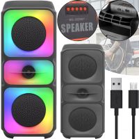 Rechargeable Speaker Speaker Bluetooth SPEAKER MS-3629BT with RGB LED Backlight Wireless Bluetooth Speaker System E4109 FM AUX from battery